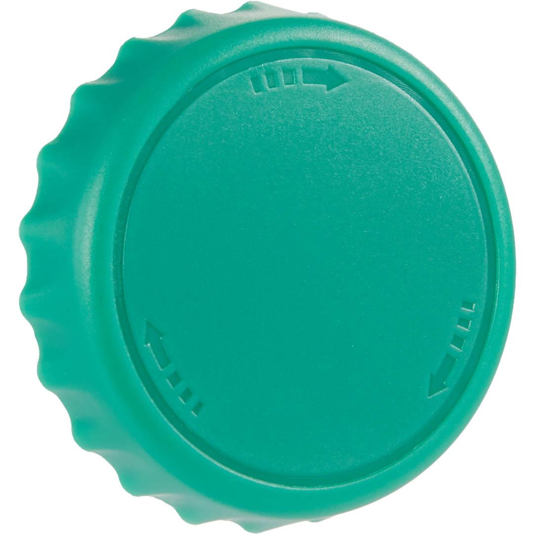 Recycled bottle topper & opener Black miniatura 17