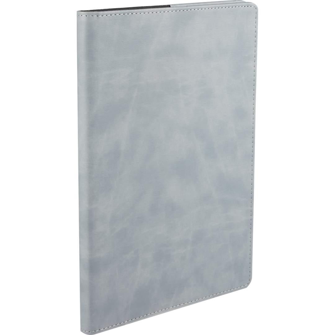 7 X 10 fsc® recycled morano refillable journal Black miniatura 8
