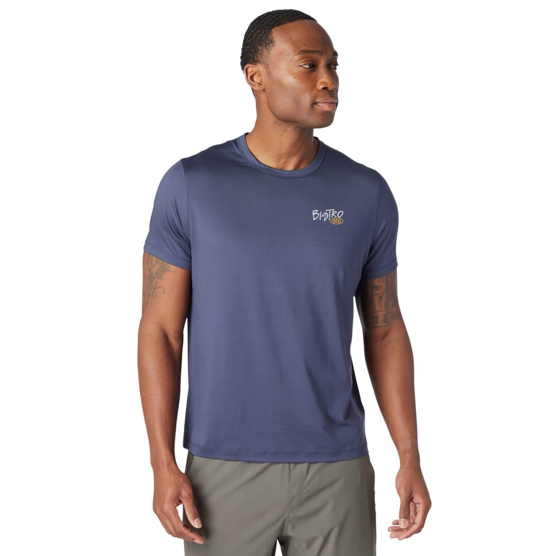 Greatness wins core tech tee - mens Navy Blue miniatura 4