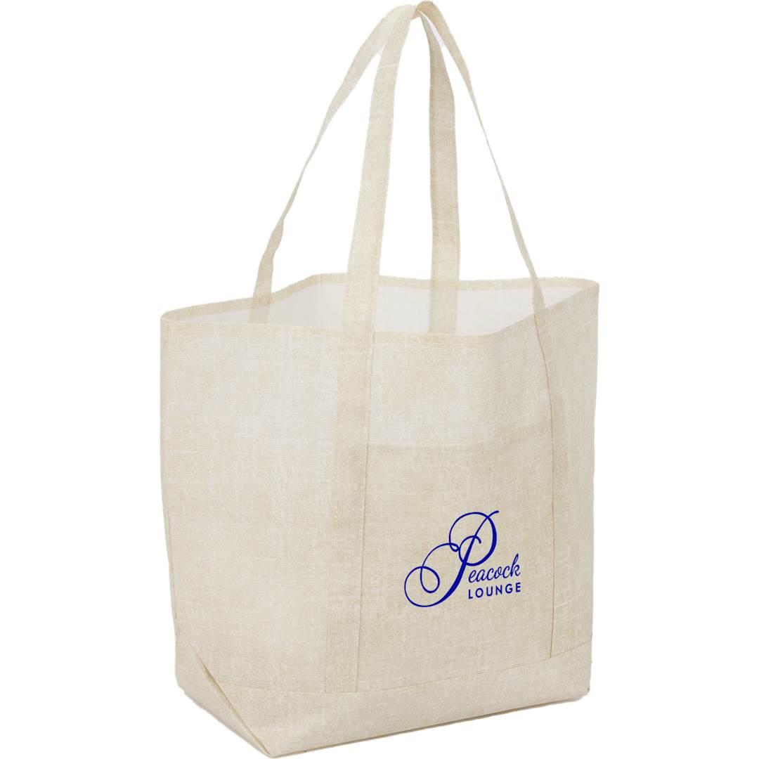 Recycled beacon non-woven all purpose tote Grey miniatura 15
