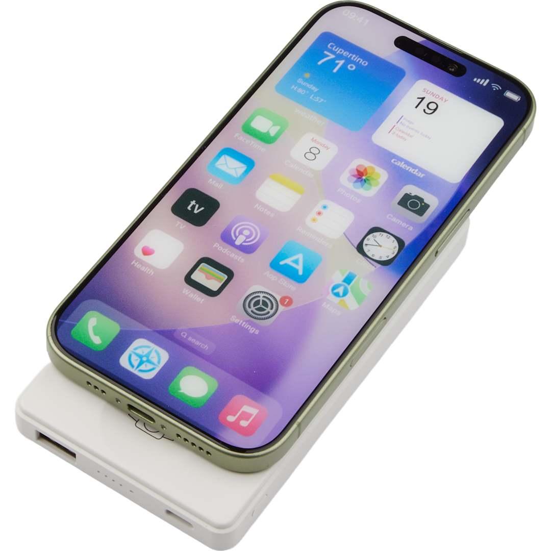 4000Mah magclick™ powerbank with iwatch charger Black miniatura 25