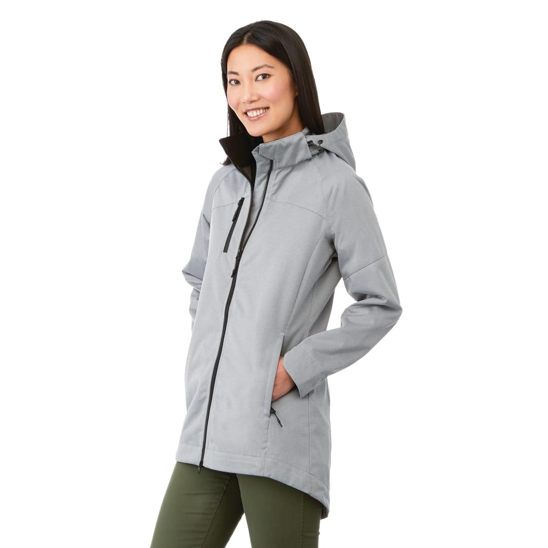 Womens bergamo softshell jacket Black miniatura 9
