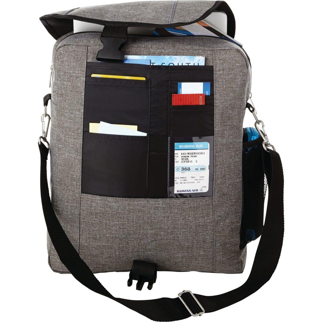Verona vertical 15 computer briefcase Black miniatura 11