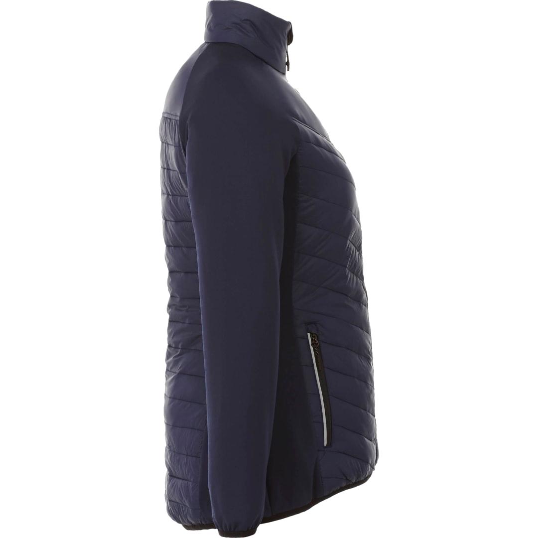 Womens banff hybrid insulated jacket Navy Blue miniatura 7