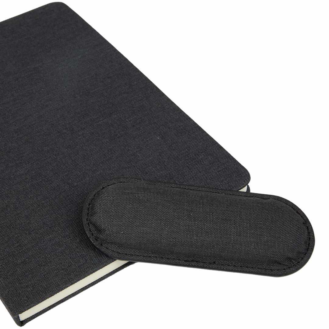 5.5 X 8.5 fsc® recycled mouse pad bound notebook Grey miniatura 7