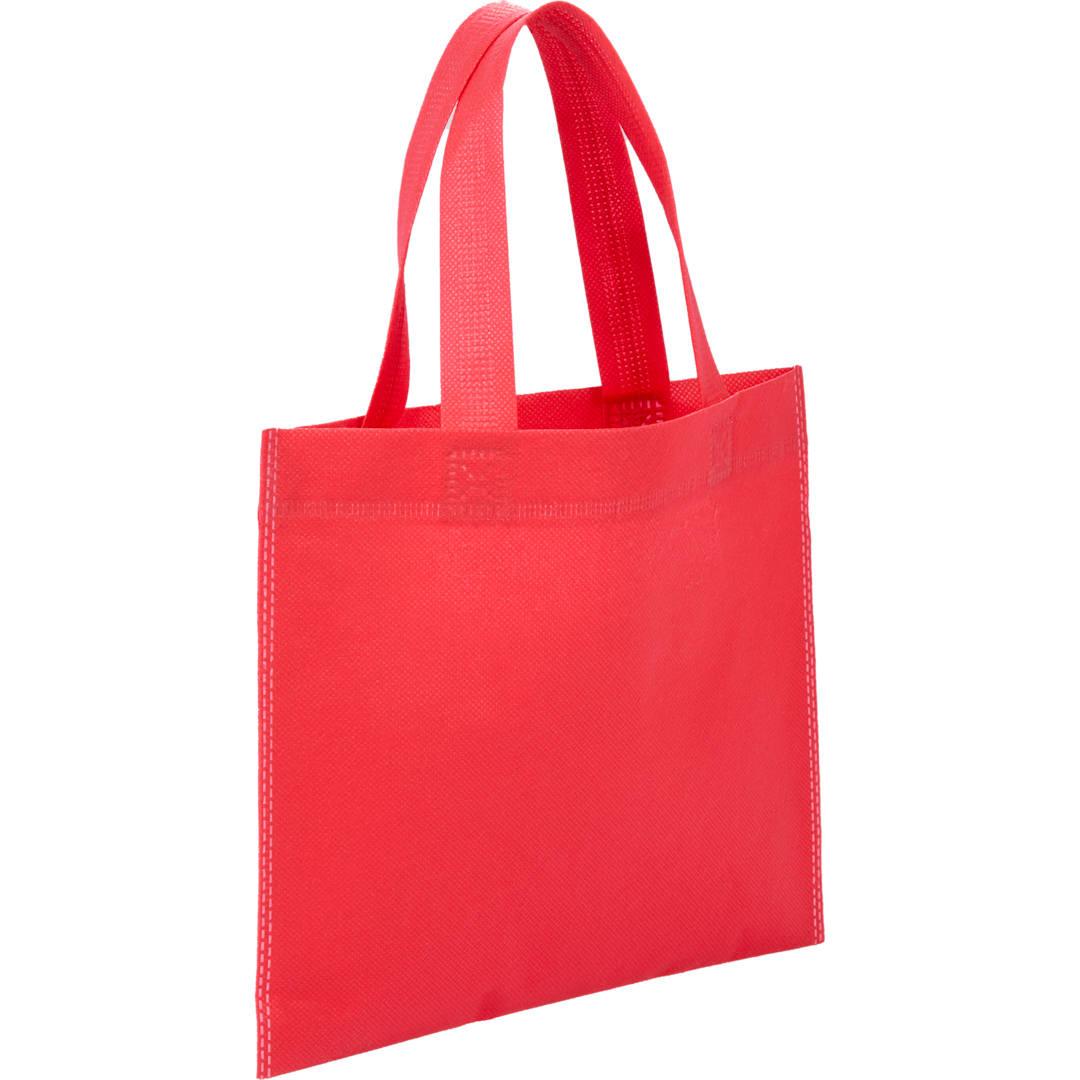 Mini non-woven heat sealed tote Red miniatura 17