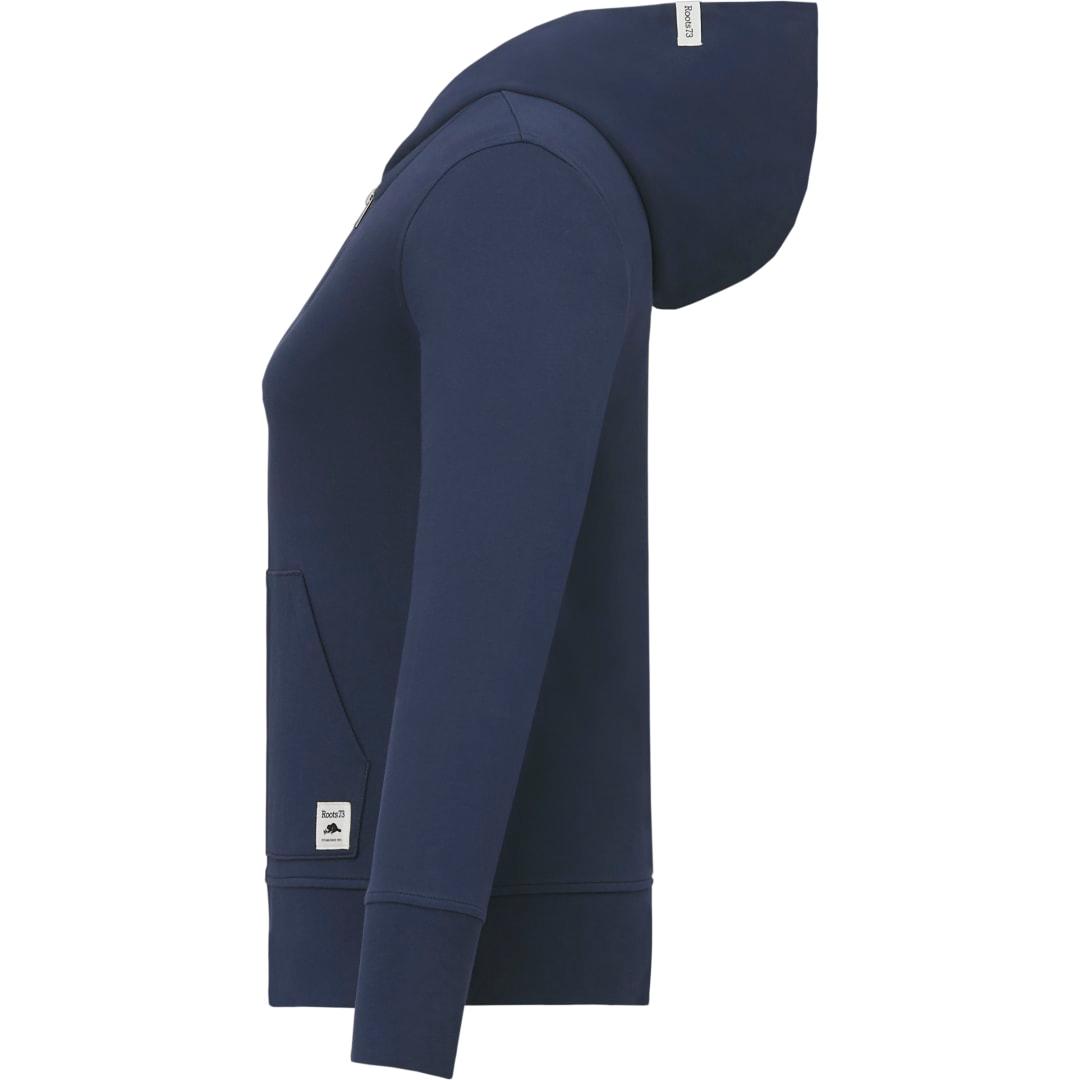 Roots73 canmore eco full zip hoody - womens Blue miniatura 5