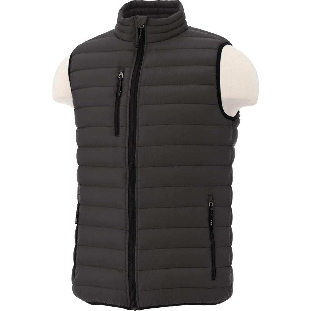 Mens whistler light down vest Black miniatura 16