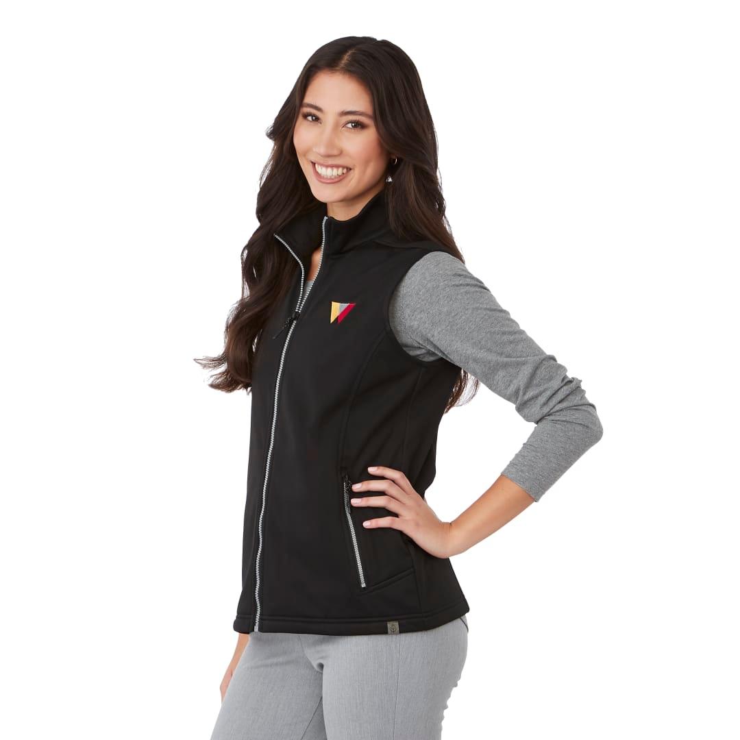 Joris eco softshell vest- womens Black miniatura 19