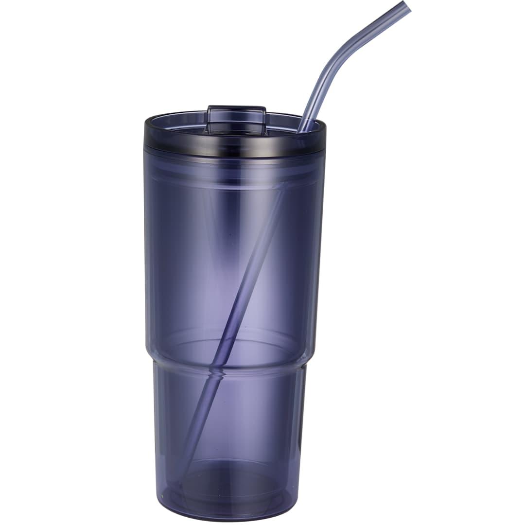 Mia recycled acrylic tumbler 24oz Clear miniatura 5