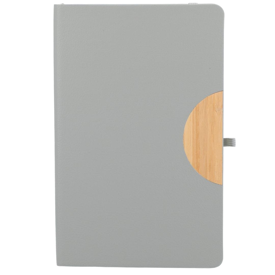 5.5 X 8.5 kaya bamboo trim journal Grey miniatura 9