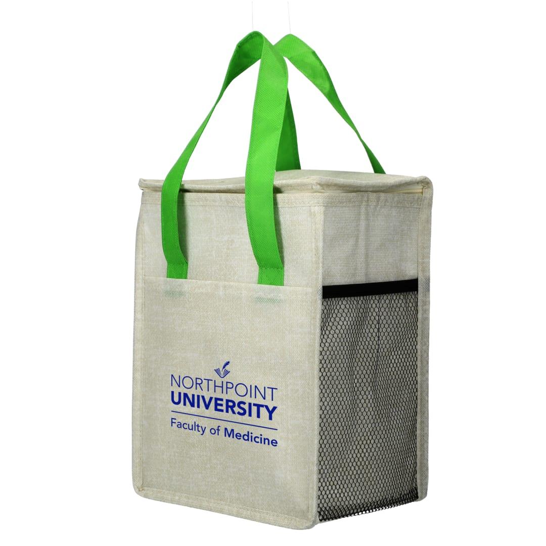 Ares recycled non-woven 12 can cooler Black miniatura 22