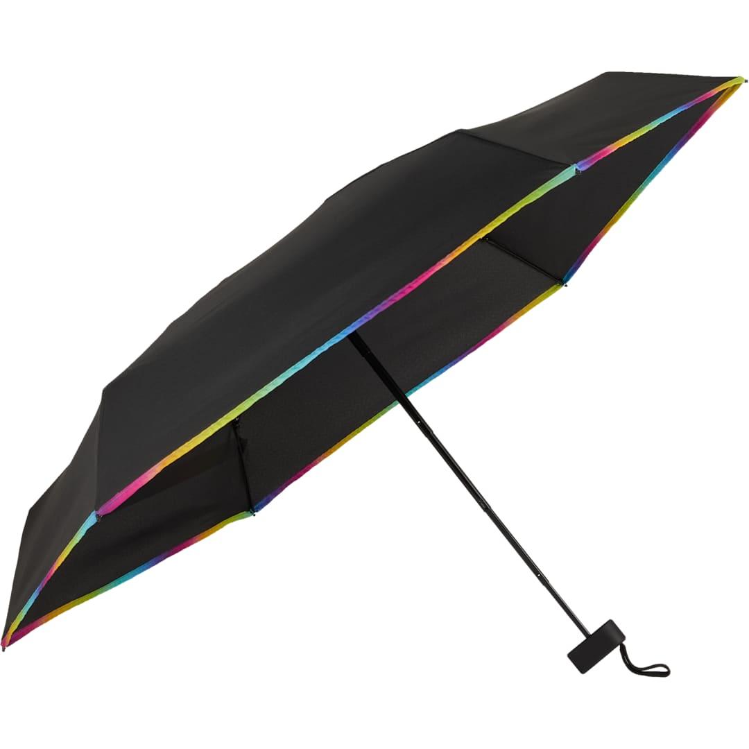 37 Compact travel umbrella with case Black miniatura 22