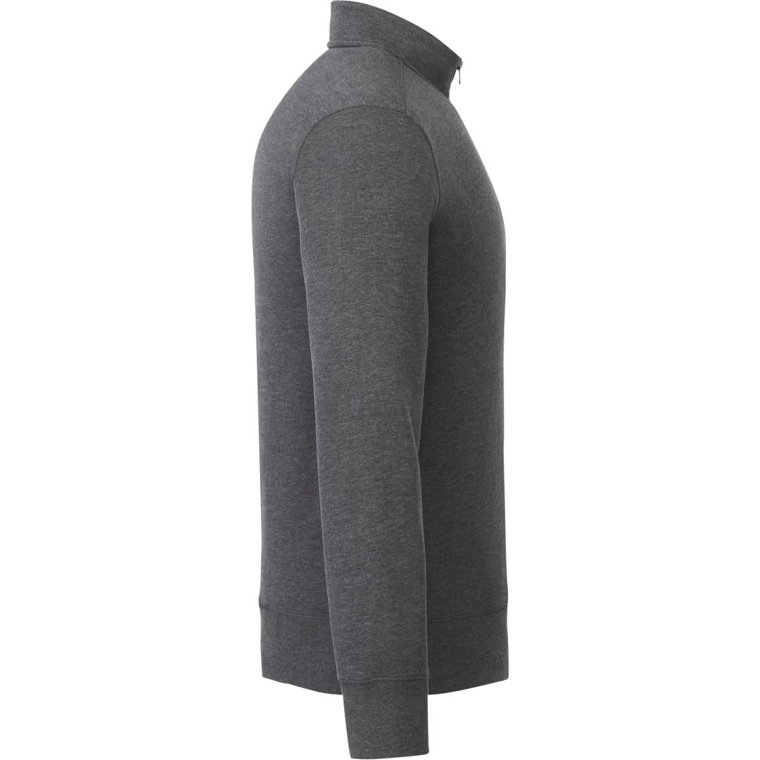 Mens dayton fleece half zip Black miniatura 16