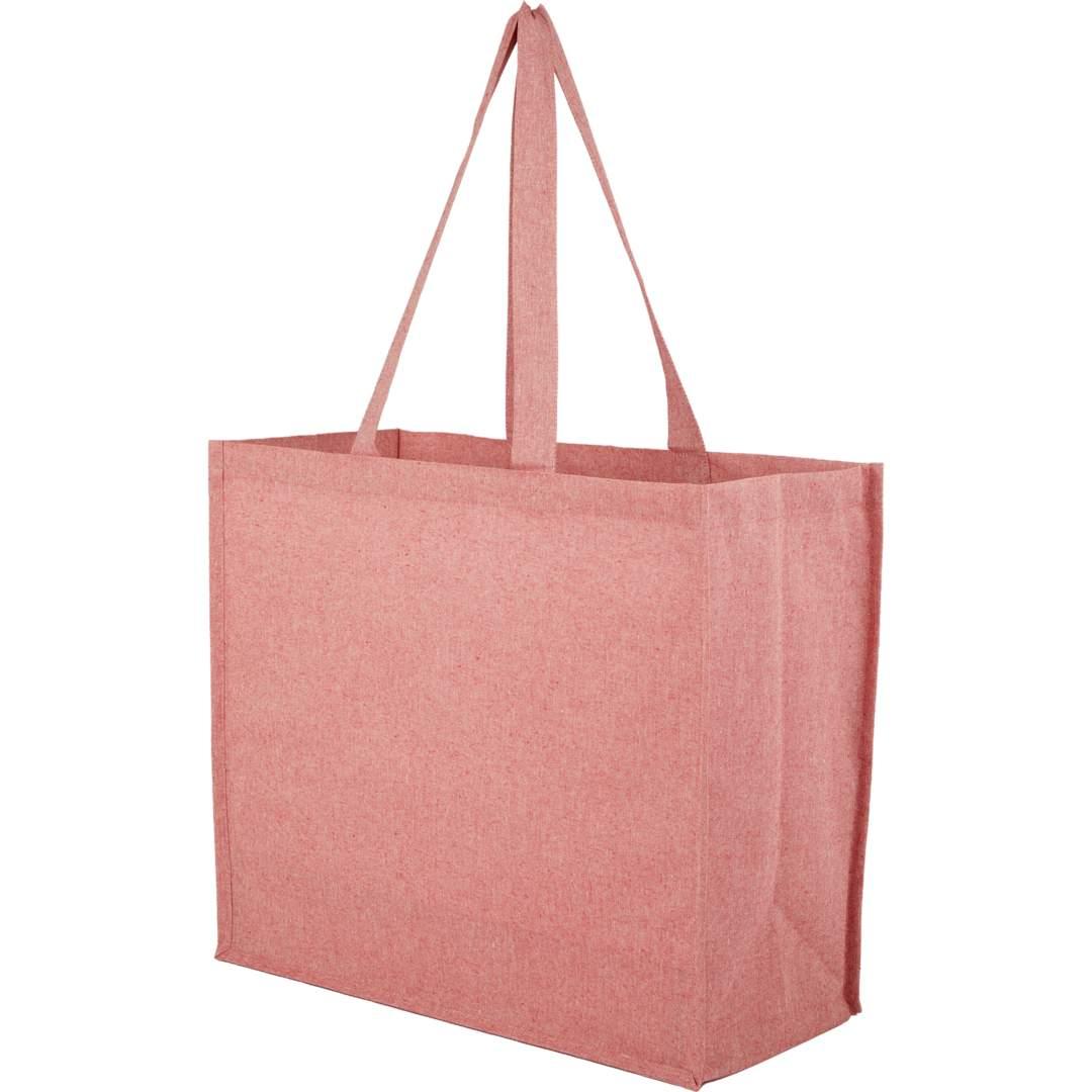 4Oz recycled cotton shopper tote with laminated Grey miniatura 16