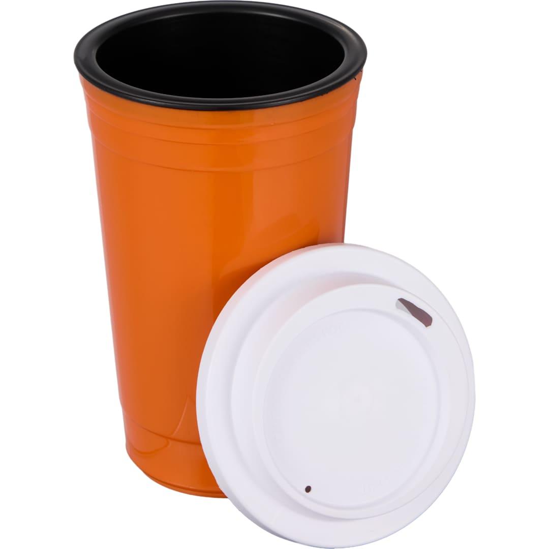 The traveler insulated cup 16 oz. w/ lid Black miniatura 11