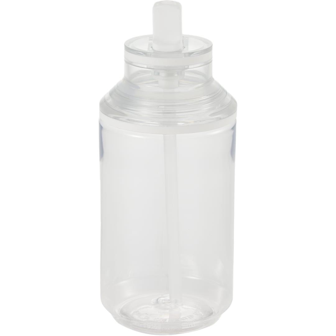 Zach recycled rpet sports bottle w/ straw 22oz Clear thumbnail 6