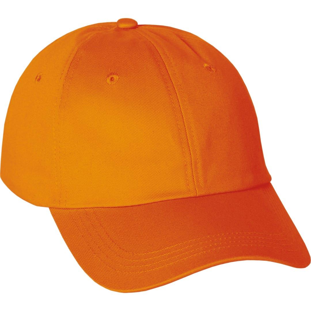 Unisex apex chino twill ballcap Orange miniatura 5