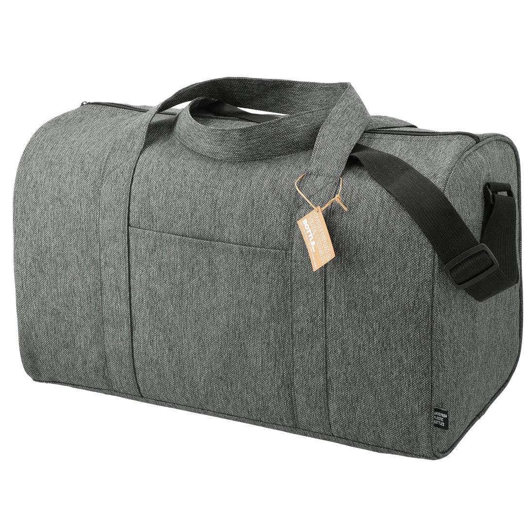 Vila recycled executive duffel Graphite miniatura 5