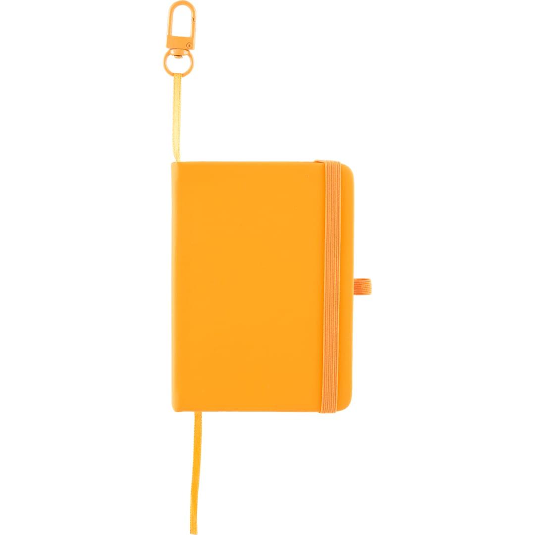 Mini recycled notebook w/ clip Black miniatura 25