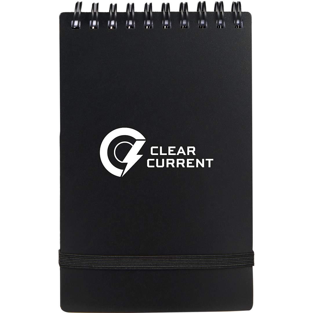 3 X 5 recycled stand up pocket jotter Black miniatura 10