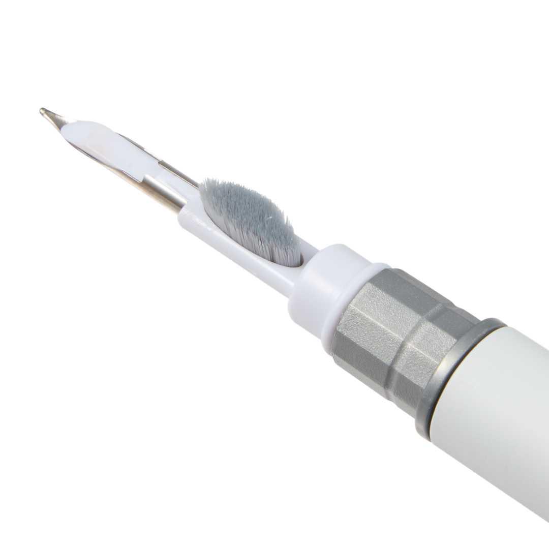 3-In-1 tech cleaning stylus gel pen Black miniatura 11