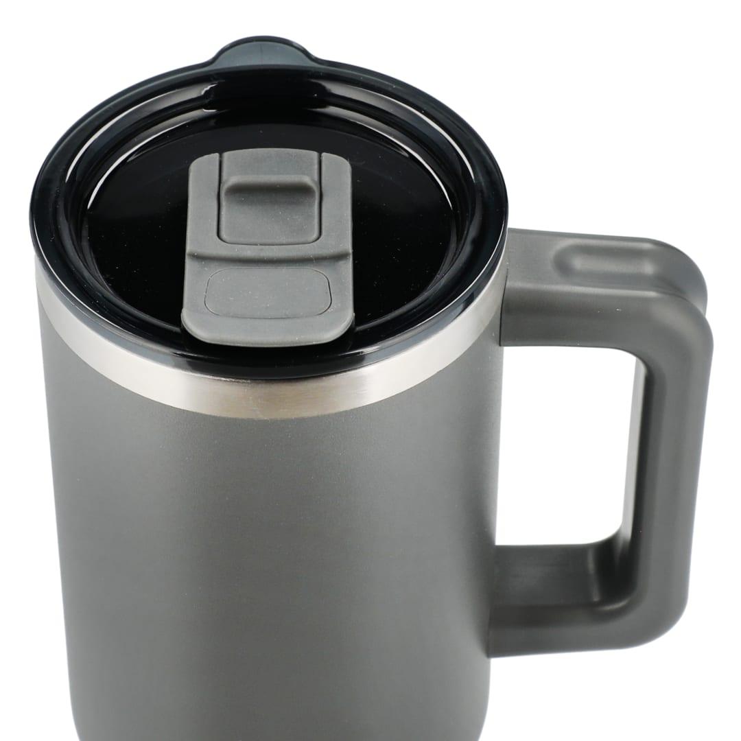 Pinnacle recycled travel tumbler with straw 40oz Black miniatura 20