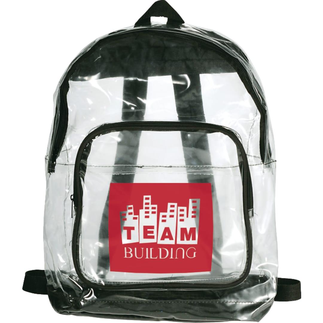 Rally clear backpack Black miniatura 7