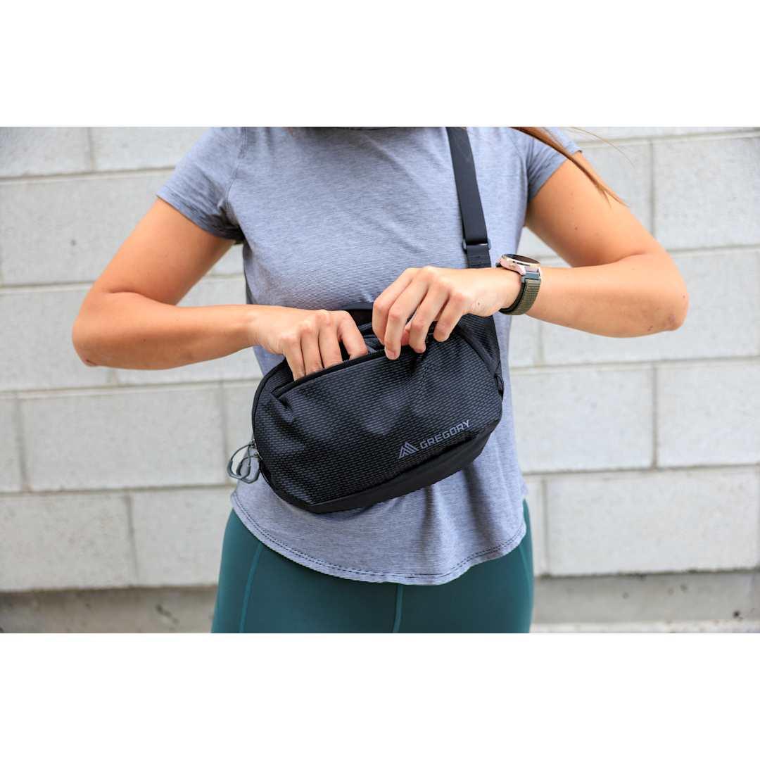 Gregory nano shoulder bag Black miniatura 4