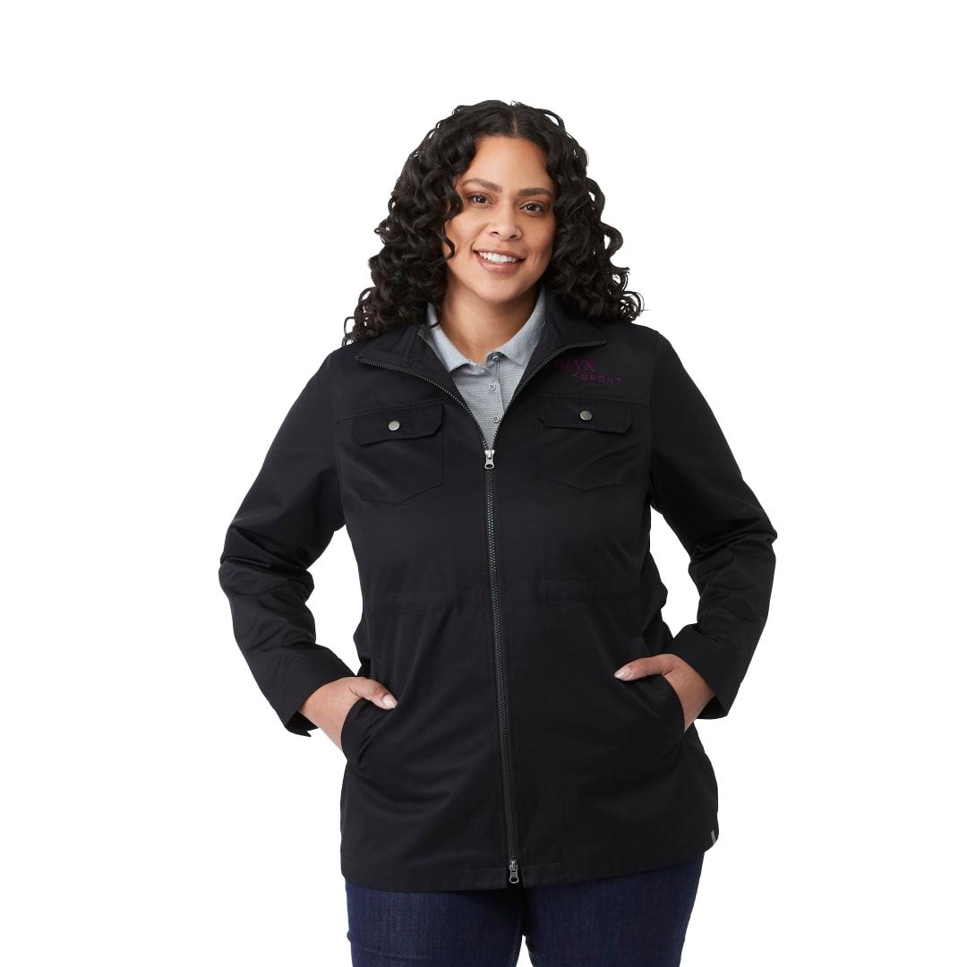 Womens hardy eco jacket Black miniatura 19