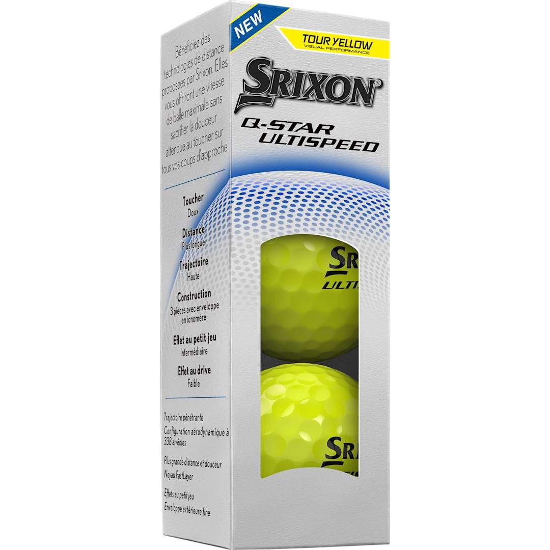 Srixon q-star ultispeed golf balls - 3 pack White miniatura 11
