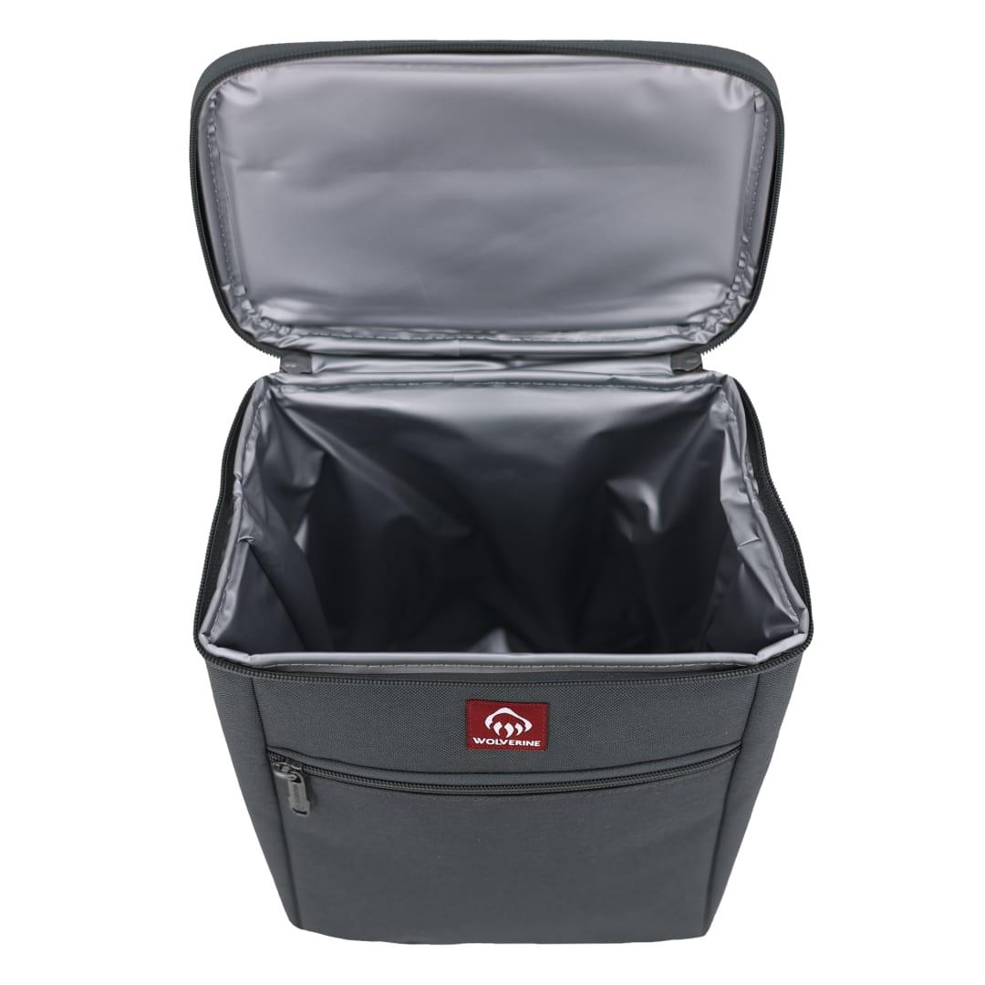 Wolverine vertical 12 can cooler Black miniatura 25