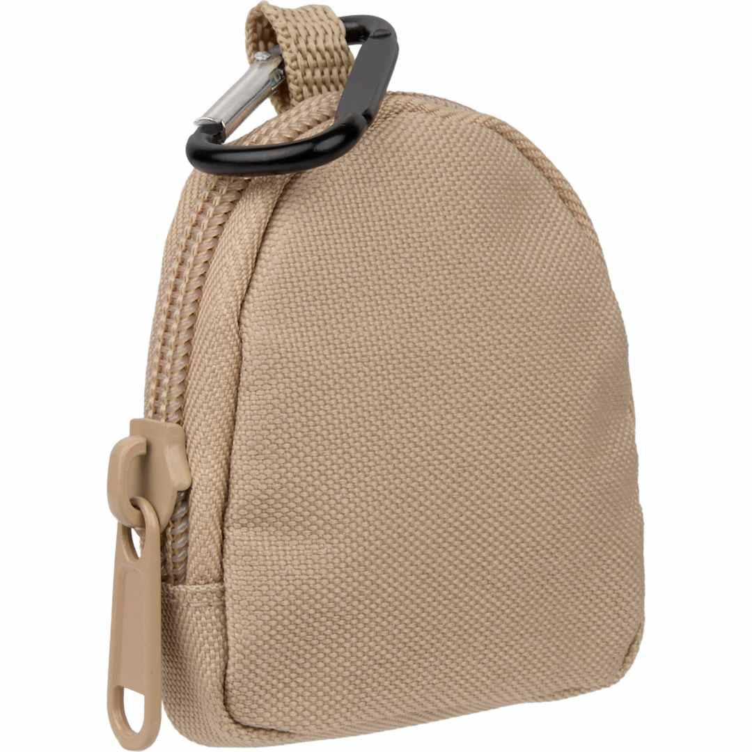 Mini backpack bag charm Natural miniatura 17