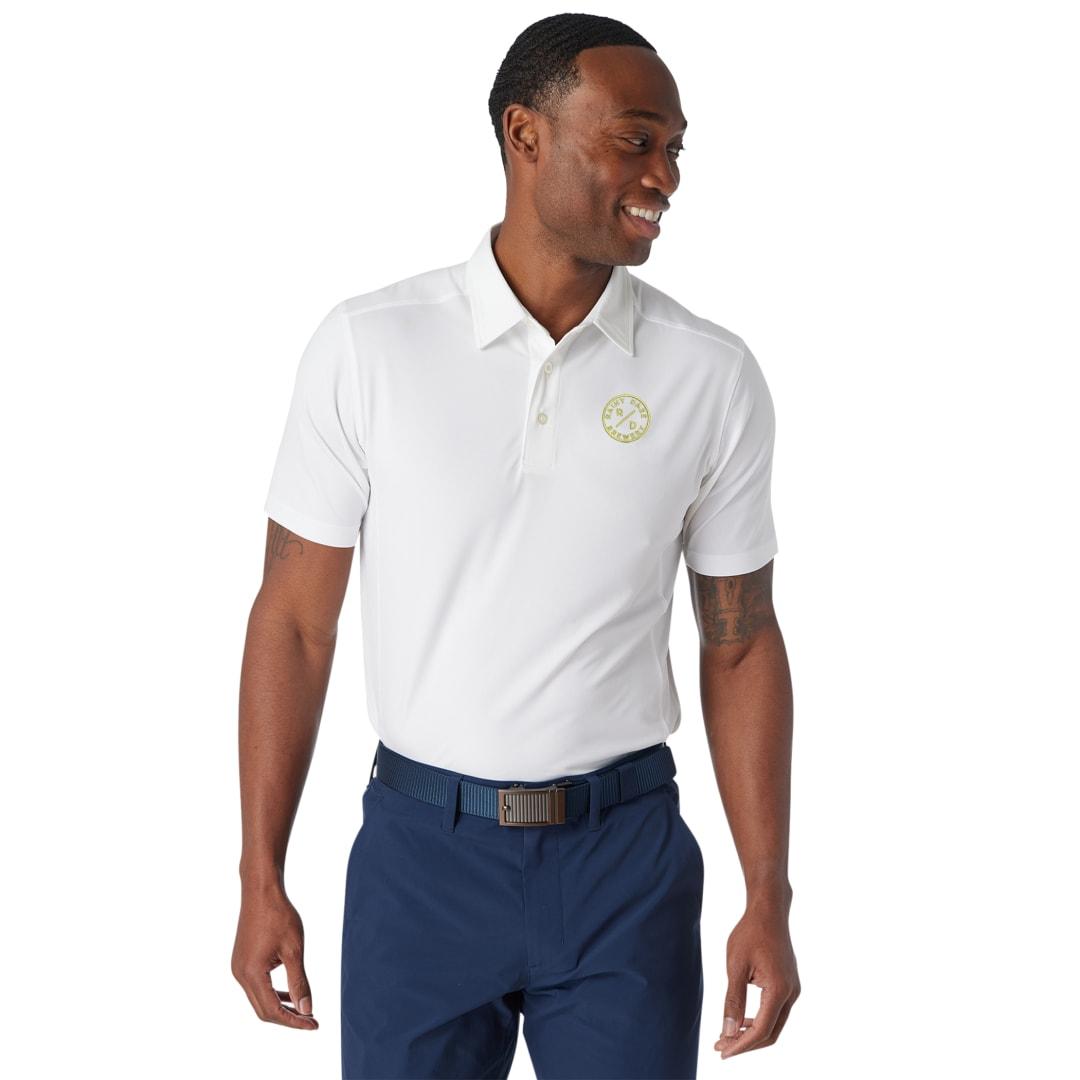 Greatness wins athletic tech polo - mens White miniatura 5