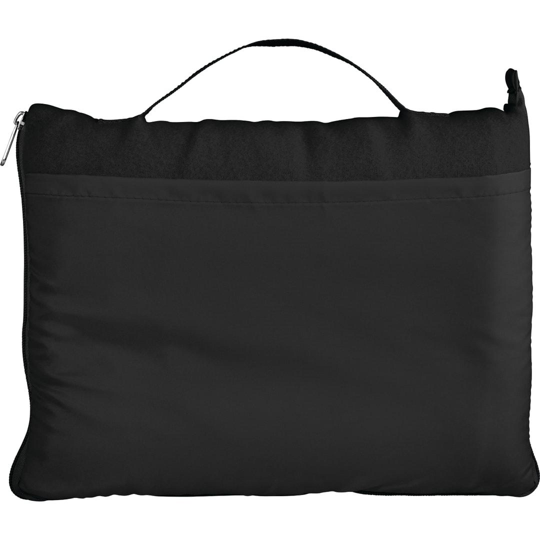 Roam fleece blanket Navy Blue front