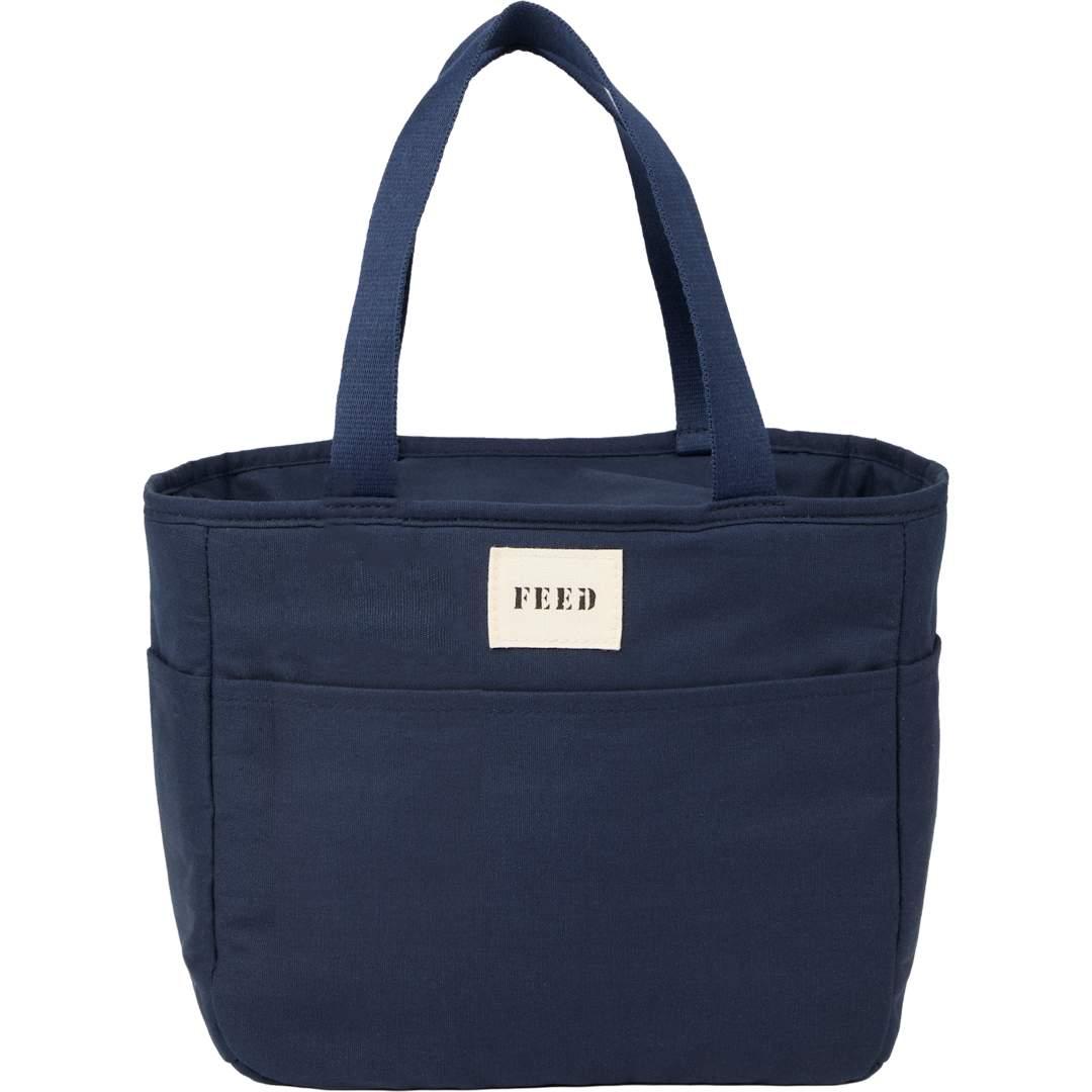 Feed organic cotton 9 can lunch cooler Natural miniatura 21