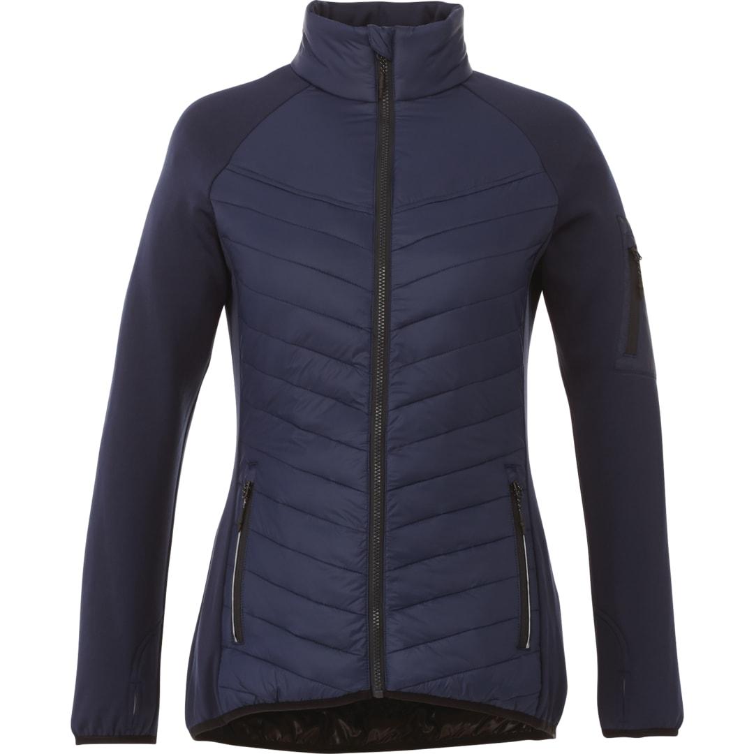 Womens banff hybrid insulated jacket Navy Blue miniatura 18