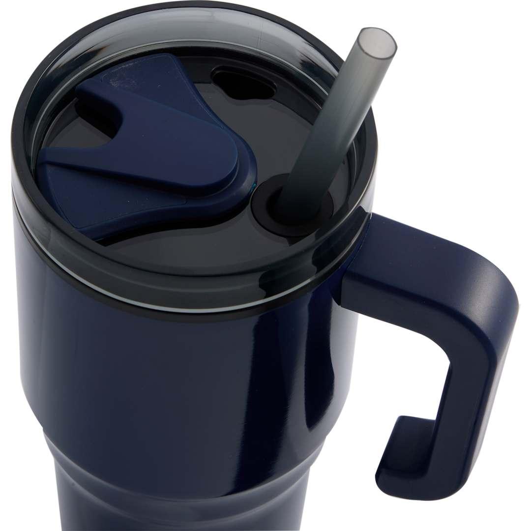 Thor 20 oz straw mug Black miniatura 8