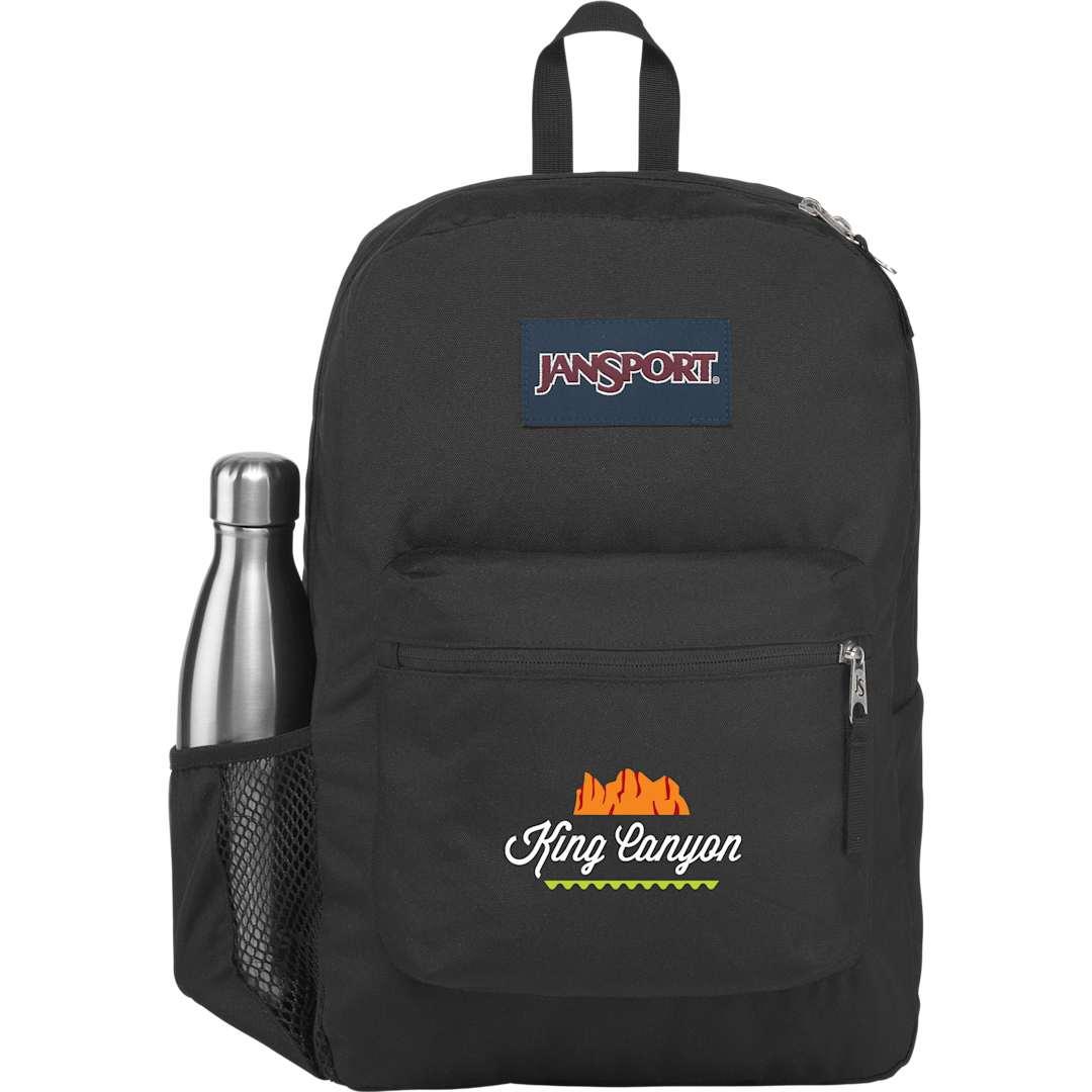 Jansport crosstown plus backpack Black miniatura 5