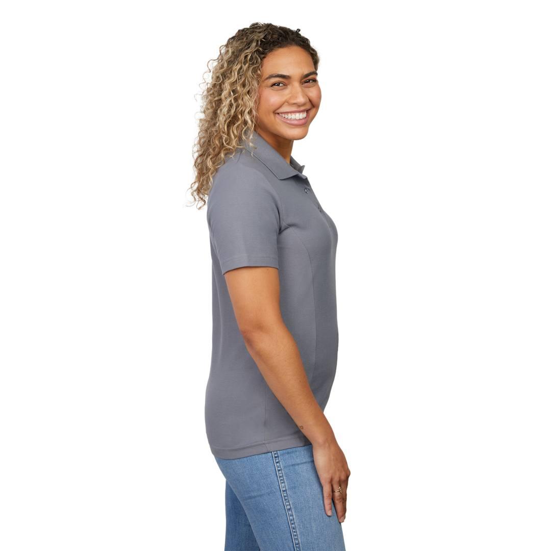 Palo short sleeve 100% cotton pique polo - womens White miniatura 31