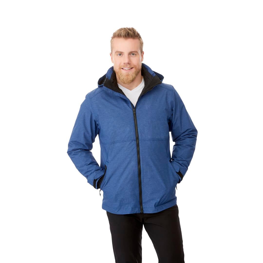 Mens delamar 3-in-1 jacket Dark Gray miniatura 9