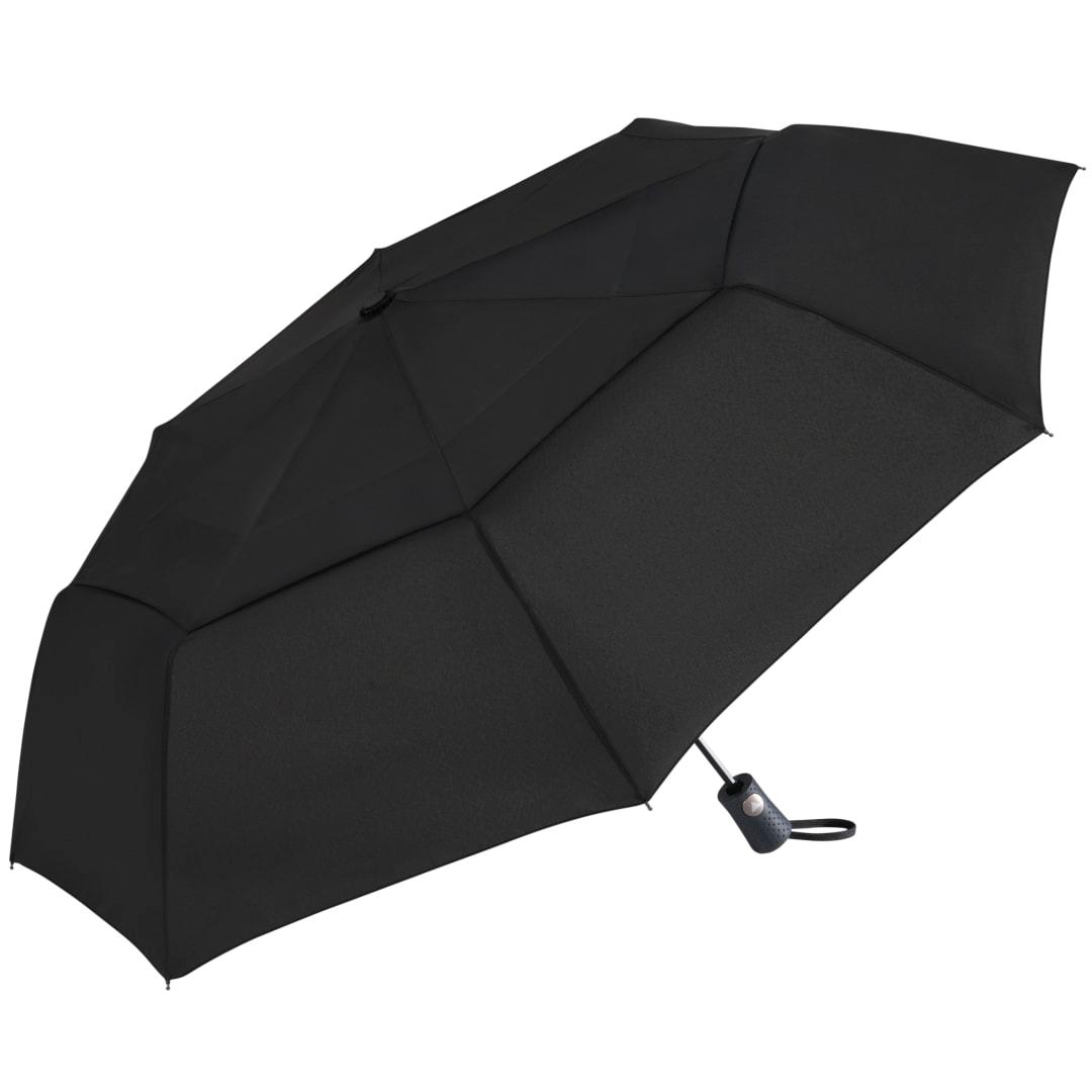 46 Recycled auto open umbrella Black miniatura 5