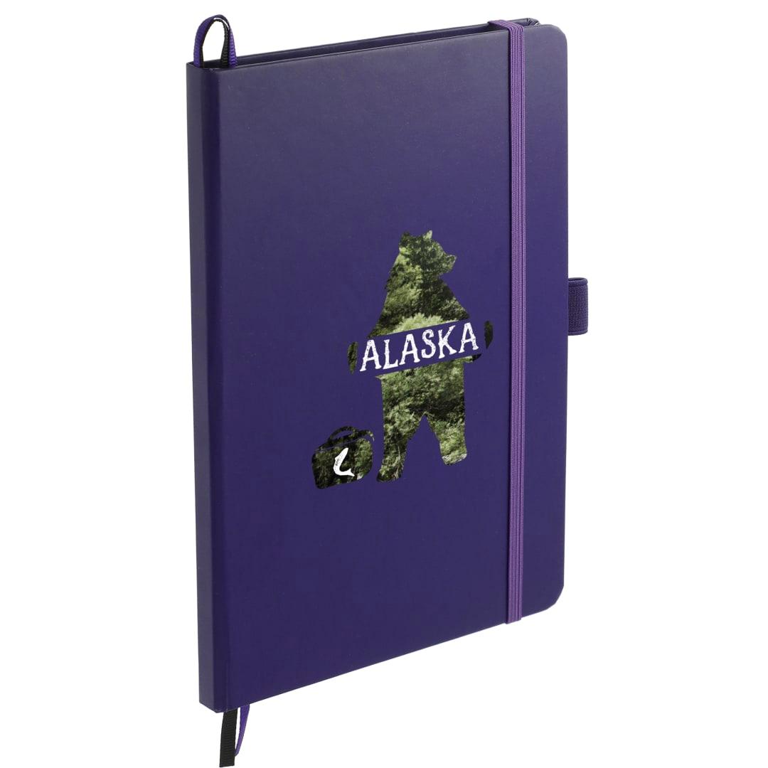 Fsc® mix 5.5 x 8.5 bound journal Black miniatura 35