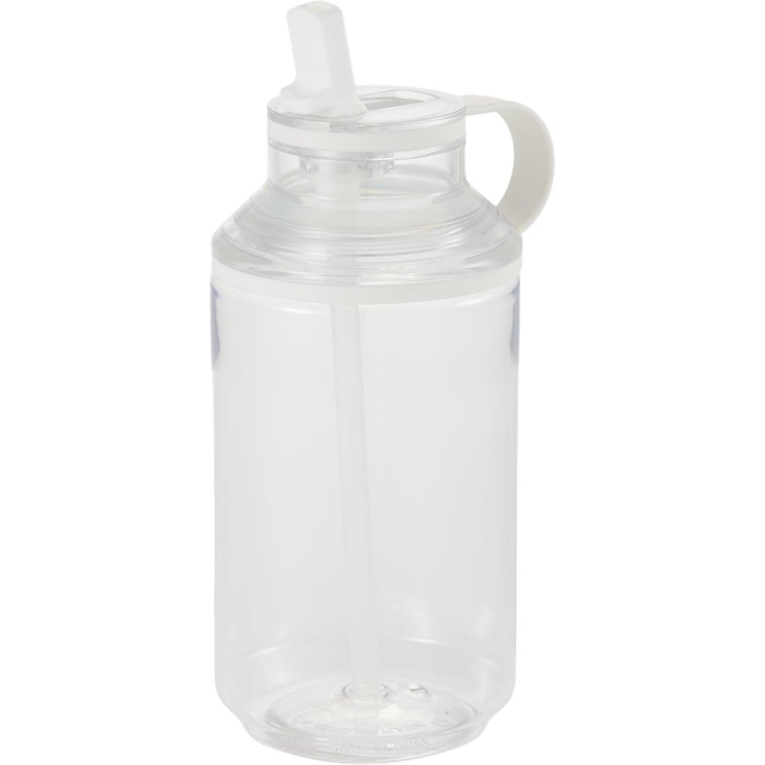 Zach recycled rpet sports bottle w/ straw 22oz Clear thumbnail 7