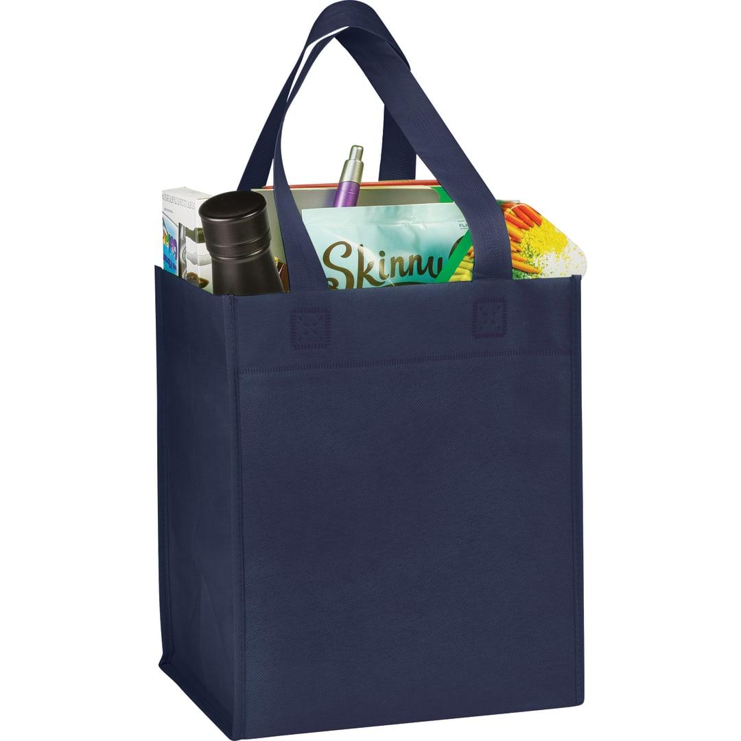 Basic grocery tote Black miniatura 10