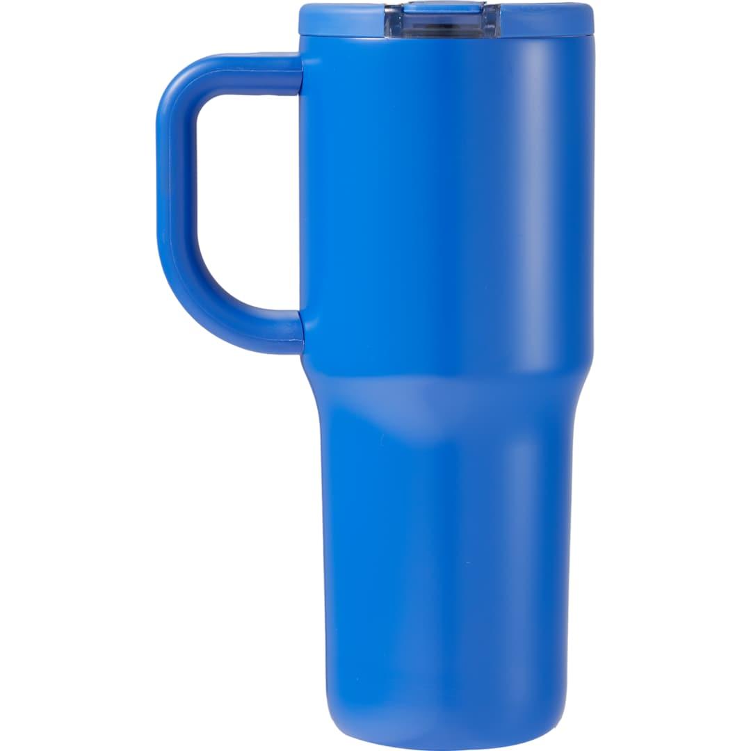 Alpine 30oz vac insul mug w/protective straw cover Bay Blue miniatura 4