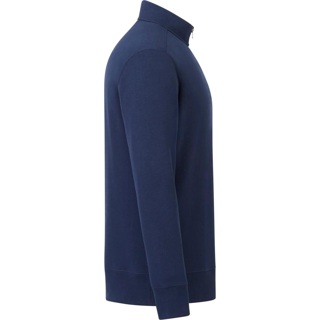 Mens dayton fleece half zip Black miniatura 6