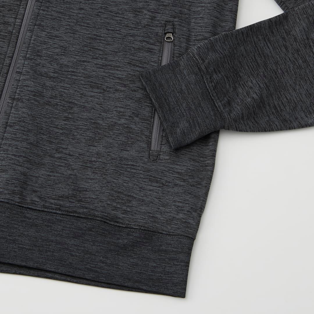 Tentree stretch knit zip up - mens Blue miniatura 11
