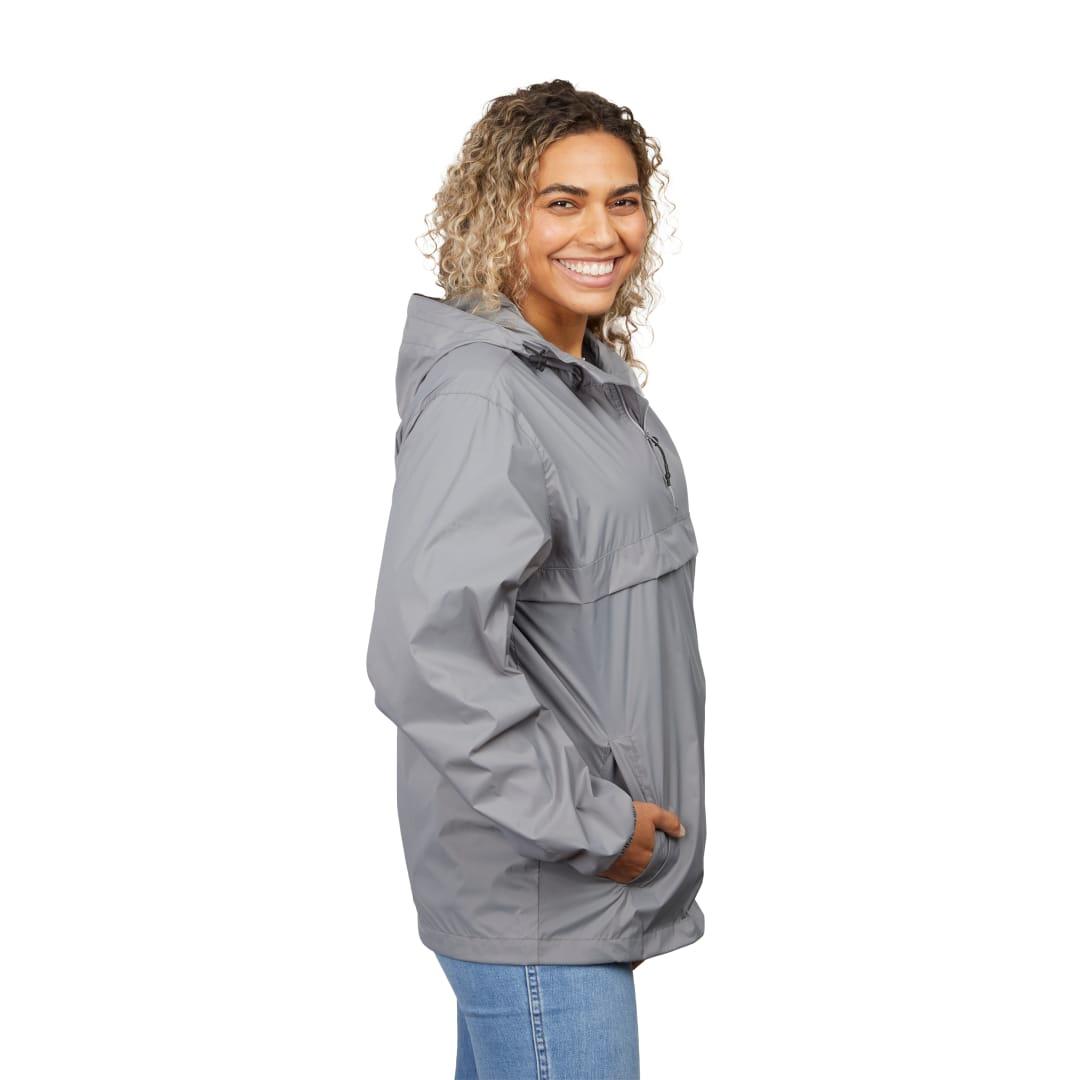 Avas eco 1/4 zip anorak - gender neutral Grey miniatura 4
