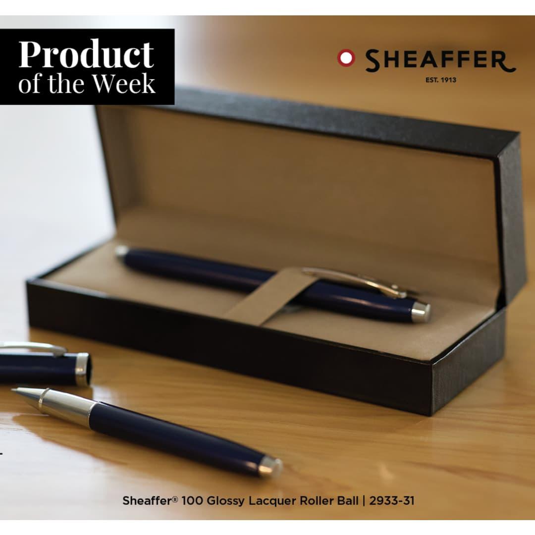 Sheaffer® 100 glossy lacquer roller ball Black miniatura 7